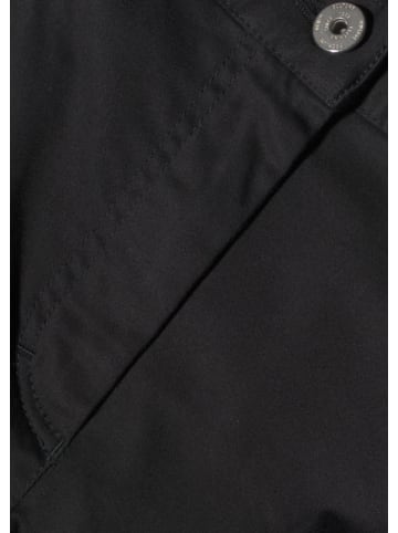 GOLDNER Leichte Baumwoll-Hose ANNA in schwarz
