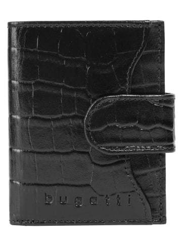 Bugatti Kreditkartenetui SECURE SMART echt Leder in schwarz