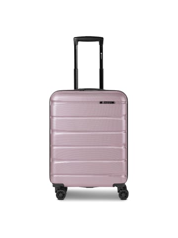 Franky Munich 4.0 4 Rollen Kabinentrolley S 53 cm mit Dehnfalte shiny rose shiny
