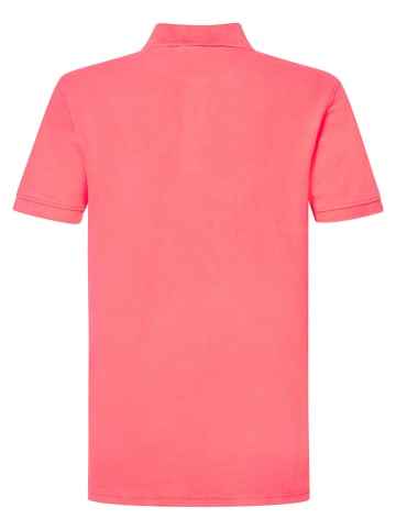 Petrol Industries Klassisches Poloshirt Zest in Rosa