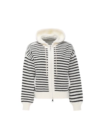 kilata Women Cardigan in Offwhite Black