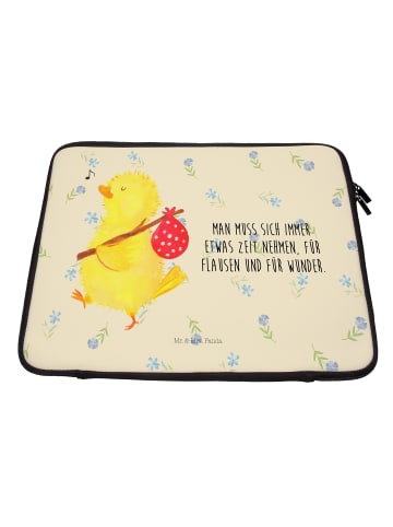 Mr. & Mrs. Panda Notebook Tasche Küken Wander mit Spruch in Blumig