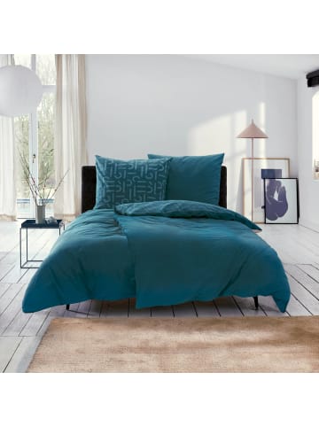 ESPRIT Winter Bettwäsche FLANELL in Petrol