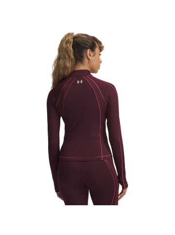 Under Armour Longsleeve UA COLDGEAR TEXTURED 1/2 ZIP in Weiß9542