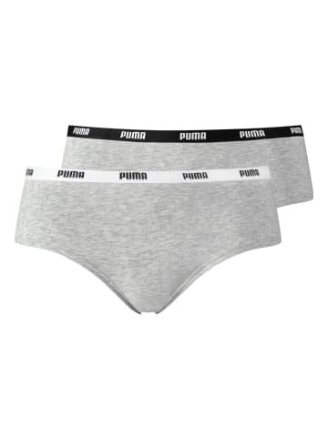 Puma 2er Pack Hipster in Grau