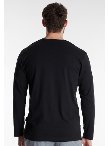 Götzburg Longsleeve 2Er Pack California in schwarz-dunkel-uni