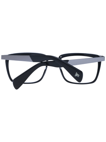 Yohji Yamamoto Unisex Optische Fassungen Quadrat Schwarz