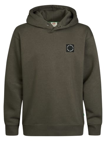 Petrol Industries Lockerer Hoodie Millrun in Grau