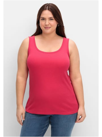 sheego Tanktop in magenta