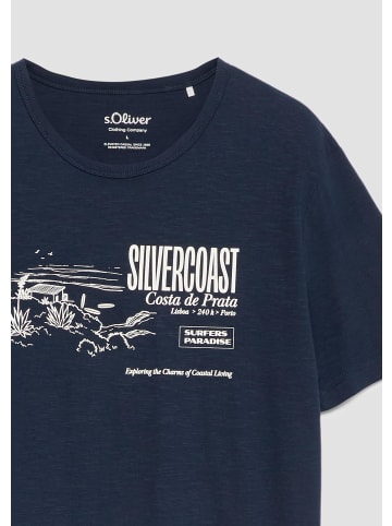 s.Oliver T-Shirt in 59D1_navy