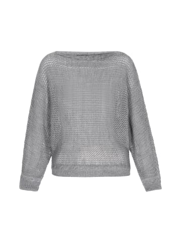 DreiMaster Women Pullover in grey melange