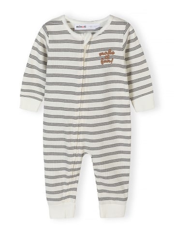 Minoti 3-er Pack Strampler NOSBABYRIB1 in weiß