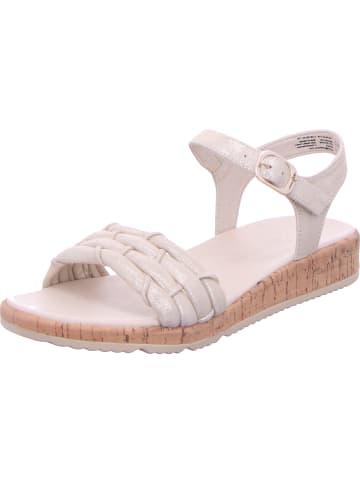 Tamaris Keilsandalette in metallic