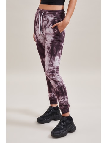 ADLYSH Sweathose Soho Tie-Dye Sweatpants in Ruby Wine