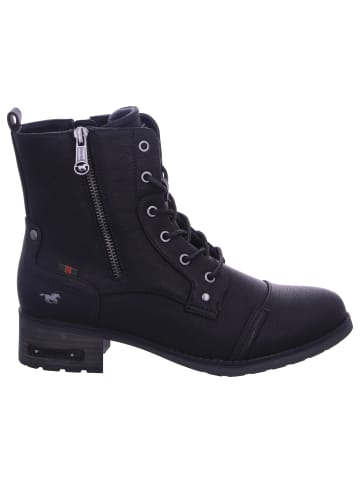 Mustang Schnürboot Warmfutter in schwarz