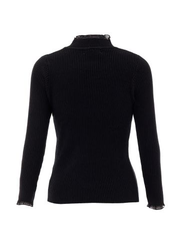 caspio Damen Strickpullover in Schwarz