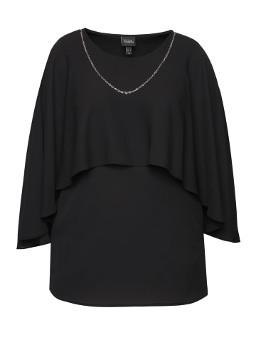 MIAMODA Bluse in schwarz