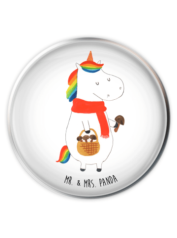 Mr. & Mrs. Panda Stöpsel Einhorn Pilz ohne Spruch in Weiß