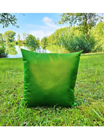 JACK 1x Outdoor Kissenhülle 50x50cm Uni in Blattgrün