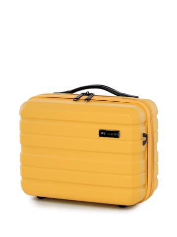 Wittchen TRAVEL COSMETIC BAG in Yellow