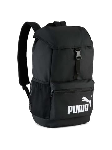 Puma Phase Hooded 20 - Rucksack 46.5 cm (dark olive-glowing red) in schwarz