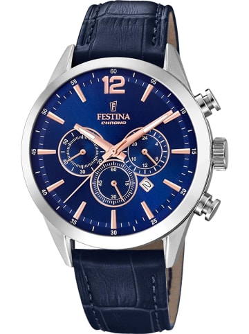 Festina Uhr in Dunkelblau