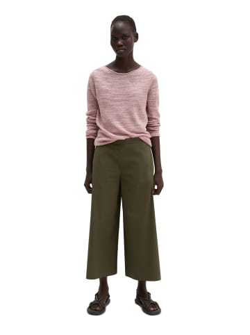 Marc O'Polo Slub-Pullover slim in Mild Rose