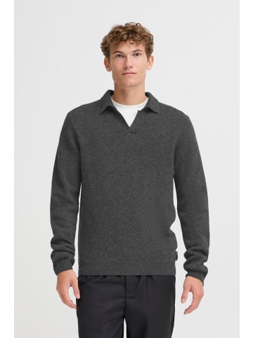CASUAL FRIDAY Strickpullover CFKARL LAMBSWOOL POLO KNIT in Grau