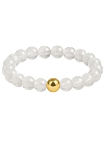 GOOD.designs Perlenring in Bergkristall