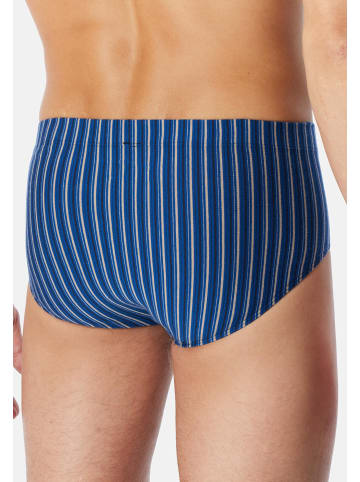 Schiesser Mini Slip / Unterhose 95/5 Essentials in Dunkelblau / blau