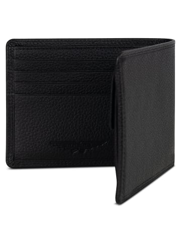 Police Geldbörse RFID Schutz Leder 11.5 cm in black