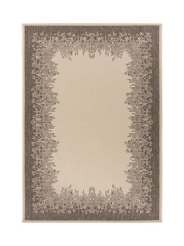 Flachgewebe Teppich Saliha 925 in Creme Braun