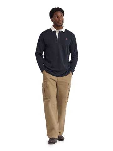 Polo Club Poloshirt MAN RIGBY GO POLO LS HEAVY JERSEY LONG SLEEVE REGULAR FIT in Navy Blau
