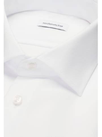 Seidensticker Business Hemd Slim in Weiß