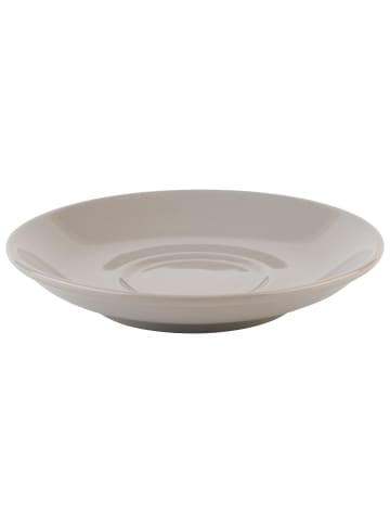 APS 6er Set Kaffeeuntertasse in taupe, Ø 14,5 cm, H: 2,5 cm          