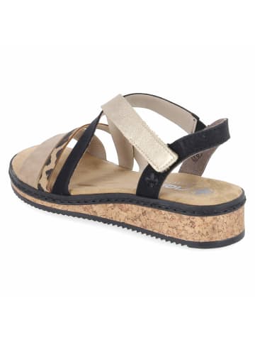 rieker Sandalen in schwarz