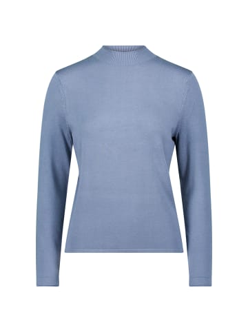 Zero  Feinstrickpullover mit hohem Kragen in Flint Stone