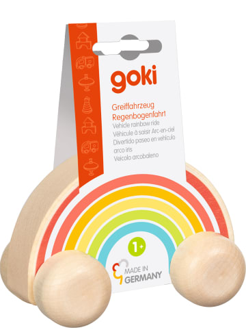 Goki Greiffahrzeug Regenbogenfahrt - ab 1 Jahr