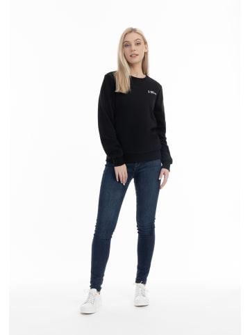DreiMaster Damen Sweatshirt in Schwarz