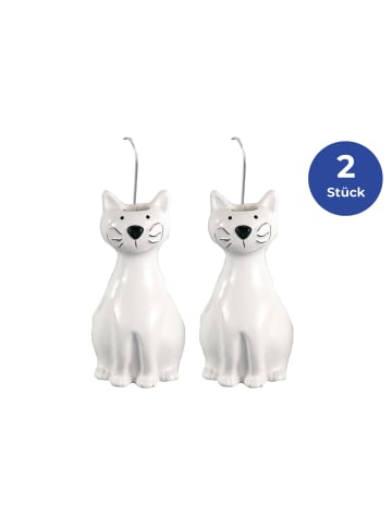 Maximex Luftbefeuchter Katze 2er Set, Luftbefeuchter Mod. Katze 2er Set in Weiß
