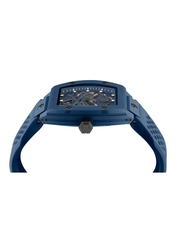 Philipp Plein Automatikuhr für Herren in blau