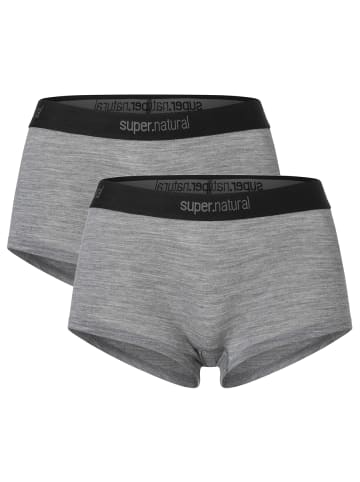 super.natural Merino Unterhosen W TUNDRA175 HIPSTER 2-PACK in grau