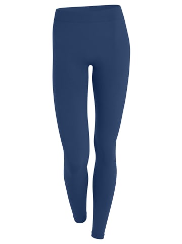 Yenita® THERMO Leggings 2er Pack in marine-blau