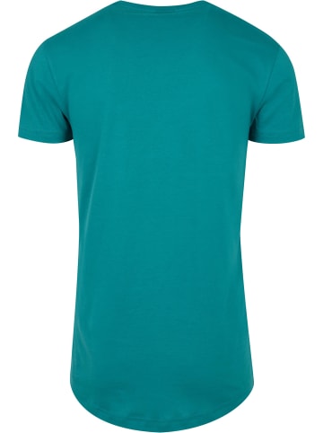 Urban Classics Lange T-Shirts in teal