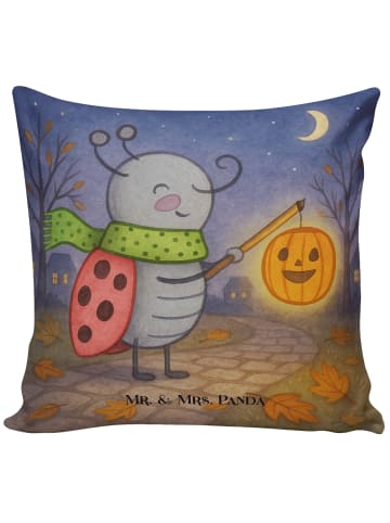 Mr. & Mrs. Panda Sofakissen Smörle Laterne Design ohne Spruch in Weiß