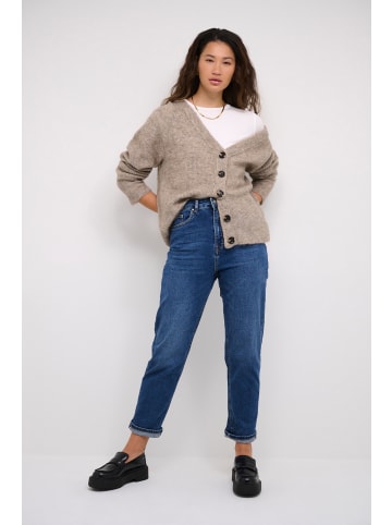 My Essential Wardrobe Strickjacke 04 Casual fit in Dune Melange