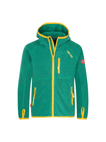 Trollkids Fleecejacke Sandefjord in jungle green