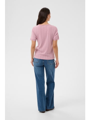 Kaffe T-shirt KAdina Regular fit in Mauve Shadows