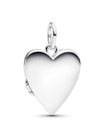 Pandora Damen-Halskette Aufklappbares Herz Anhänger Geschenk-Set Silber