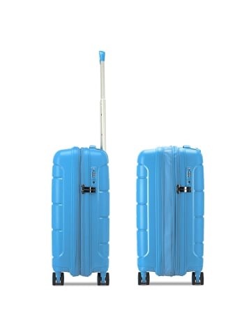 MODO by roncato Starlight 3.0 4 Rollen Kofferset 3-teilig mit Dehnfalte bluette